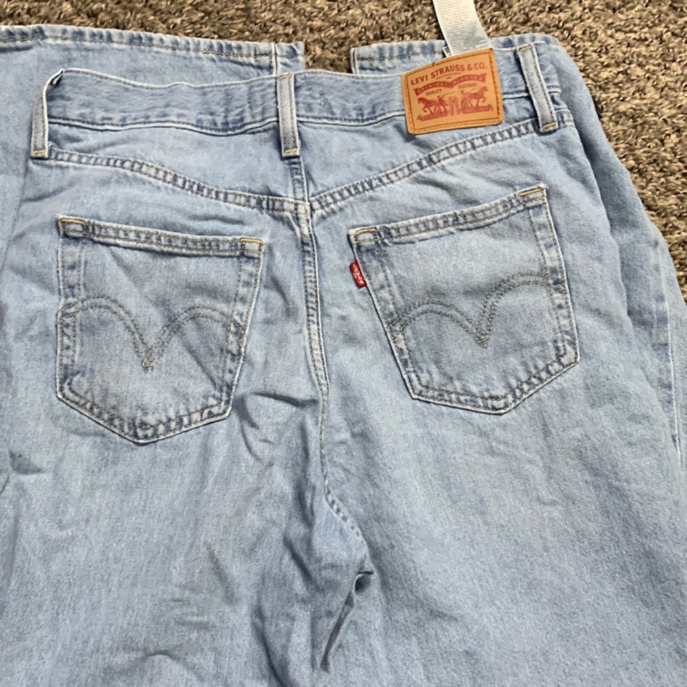 worn twice, nice fit, high wasted
